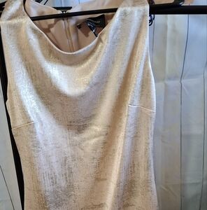 🥀Shimmering Golden Pink Sleeveless Lyman $38